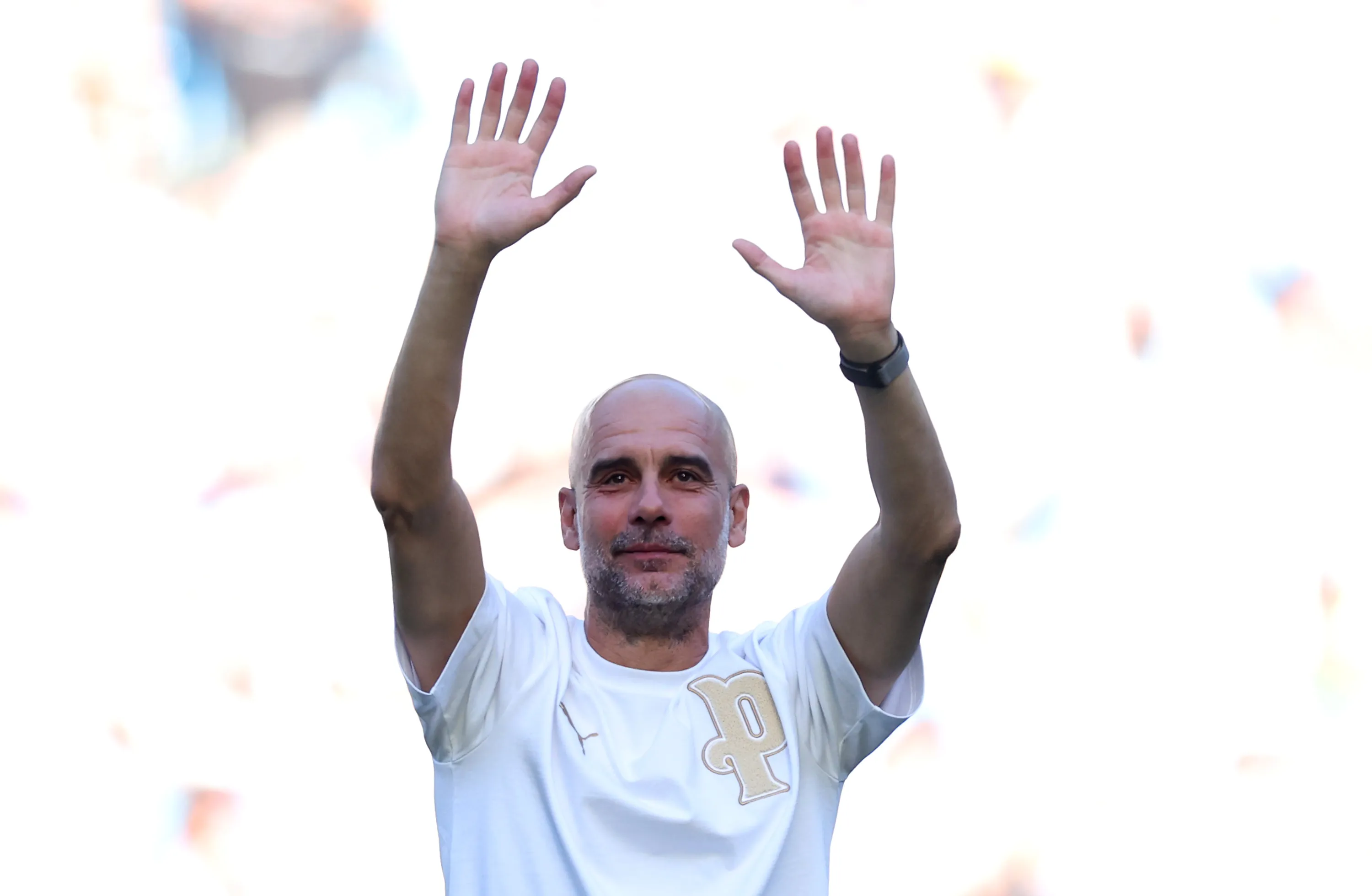 Pep Guardiola está como agente libre y su nombre gusta mucho en Italia. (Carl Recine/Getty Images).