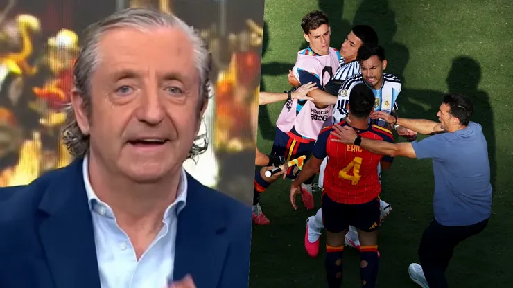Argentina dejó una pésima imagen en la final.