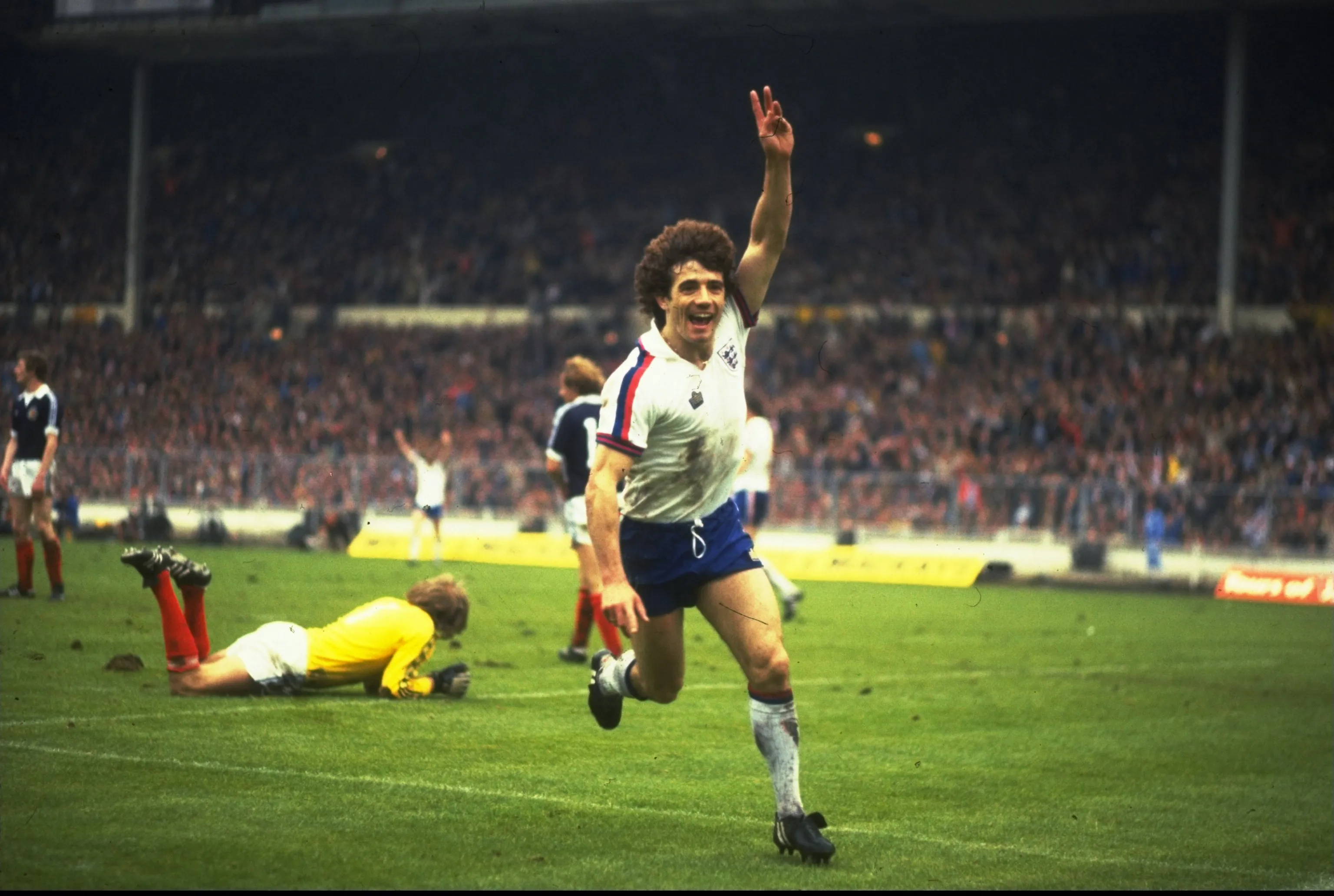 Kevin Keegan en su etapa de seleccionado inglés. Foto: Steve Powell/Allsport