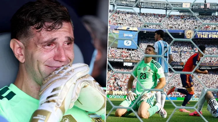 Ex albo alabo el desempeño del portero argentino.