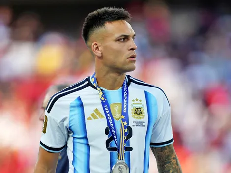 Lautaro Martínez rompe el silencio tras comer banca ante España