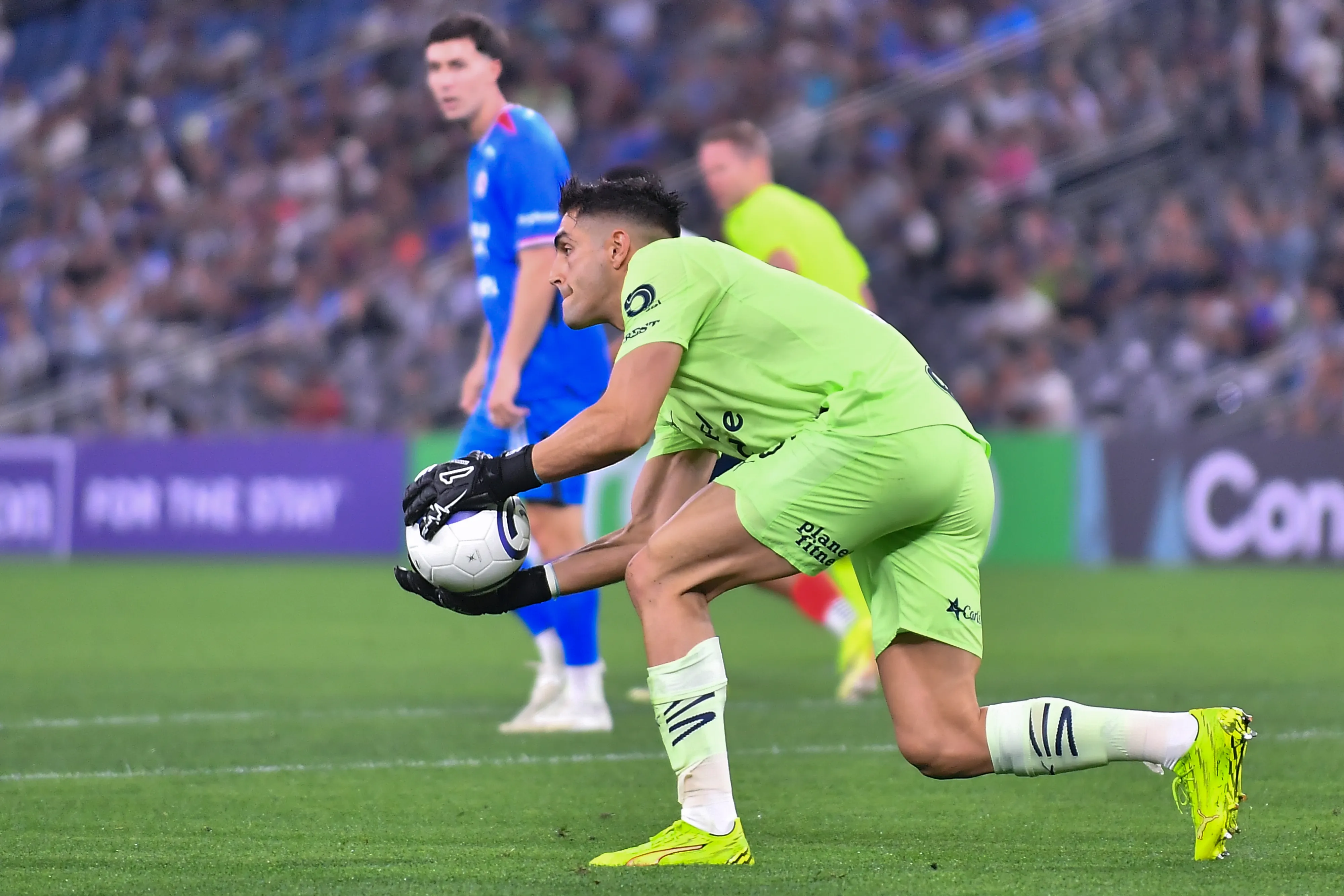 Santiago Mele jugó 20 partidos en los Rayados de Monterrey. (Azael Rodriguez/Getty Images).