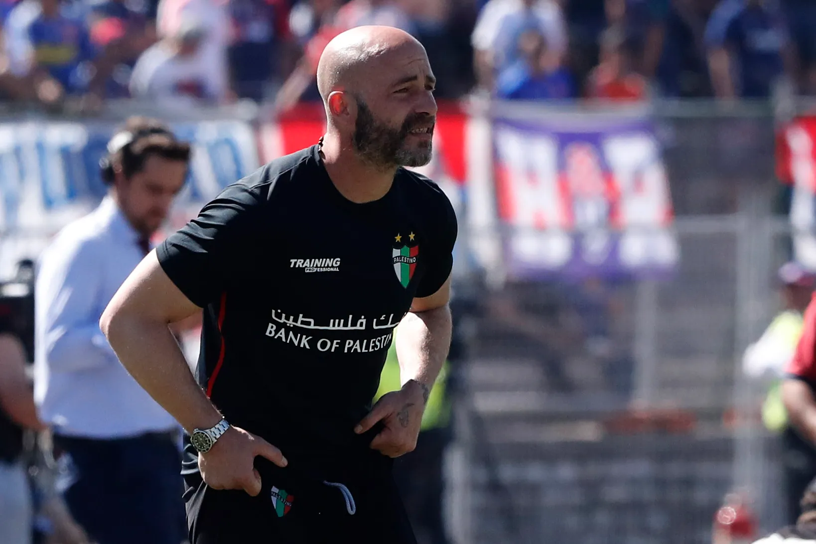 Sebastián Méndez entrenó a Palestino desde el 20 de mayo de 2018 hasta el 8 de octubre de este mismo año. (Martin Thomas/Photosport).