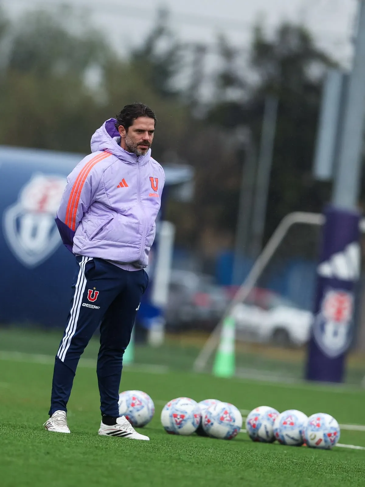 Fernando Gago habló de trabajar el físico de la U. Foto: U de Chile.