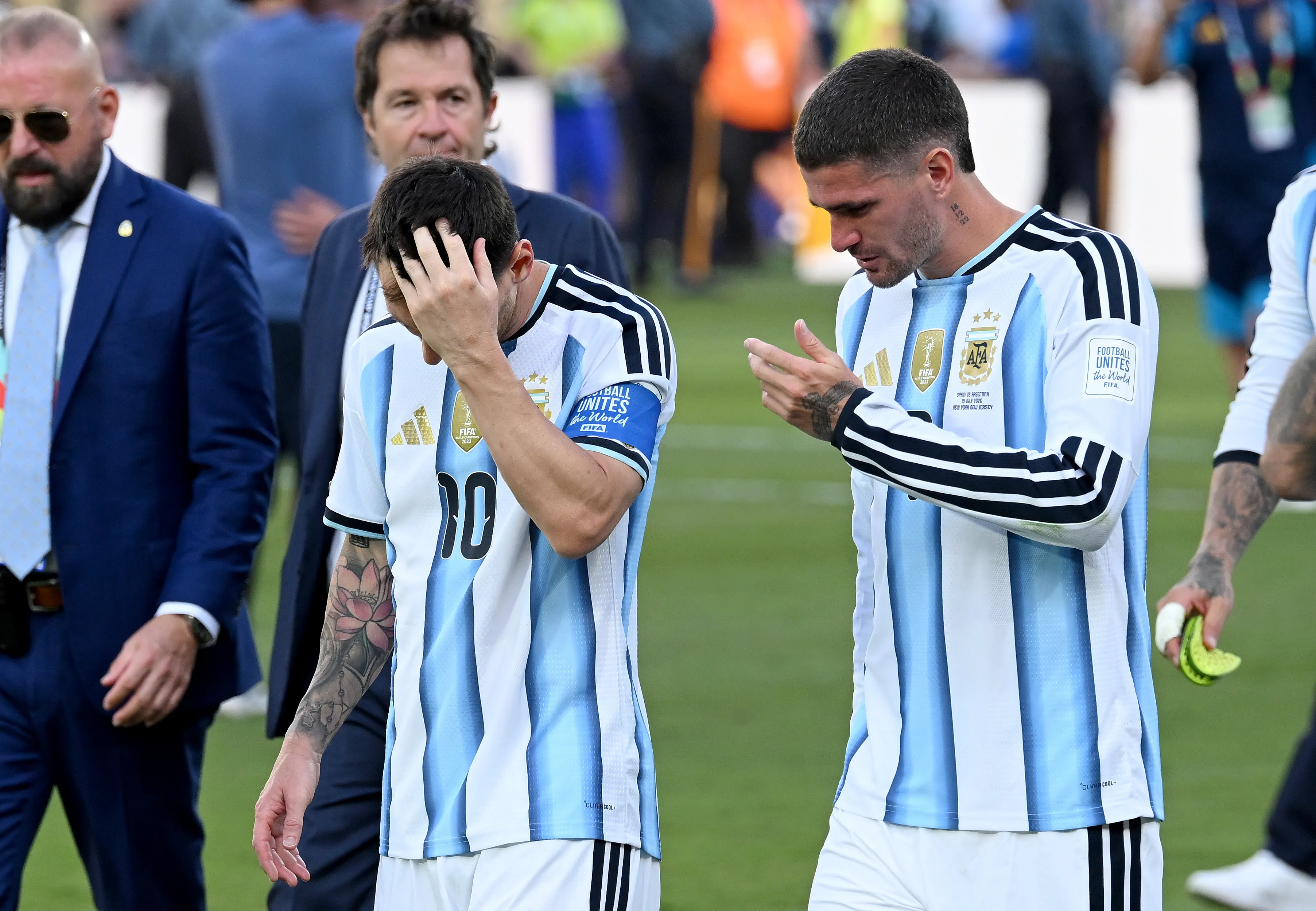 Después de Messi, se pronunció Rodrigo de Paul | Getty Images