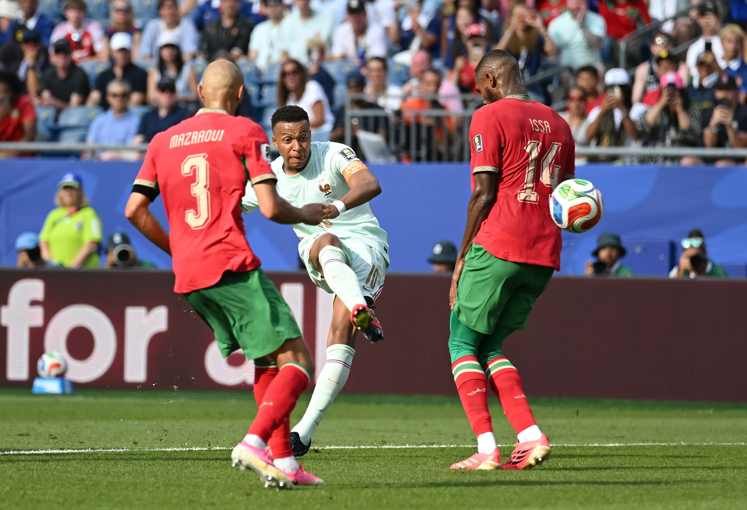 Mbappé jugó contra Marruecos en el Mundial 2026 | Getty Images