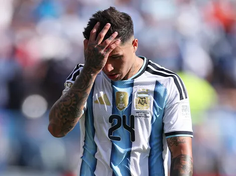 El fuerte descargo de Enzo Fernández tras expulsión en la final