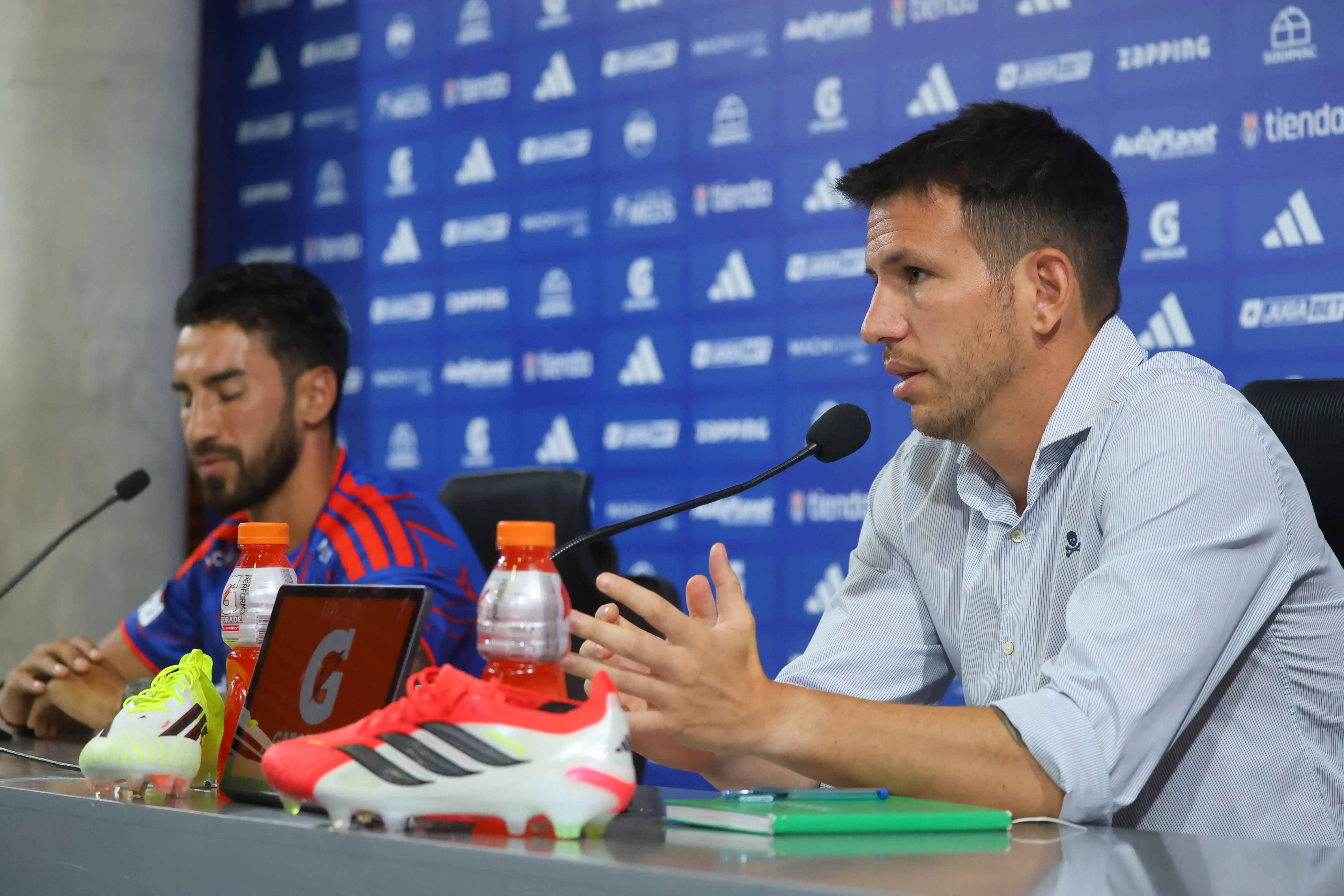 En enero de este año, Juan Martín Lucero fue presentado como refuerzo del Bulla. (Jonnathan Oyarzun/Photosport).