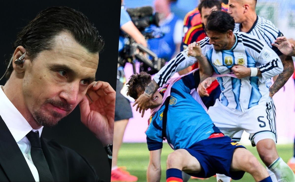 Zlatan Ibrahimovic despedaza a Paredes por los combos que pegó: “Que agradezca que no estuviese yo ahí”