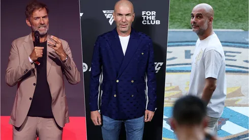 Klopp, Zidane y Guardiola: los técnicos que buscan revolucionar el fútbol de selecciones.