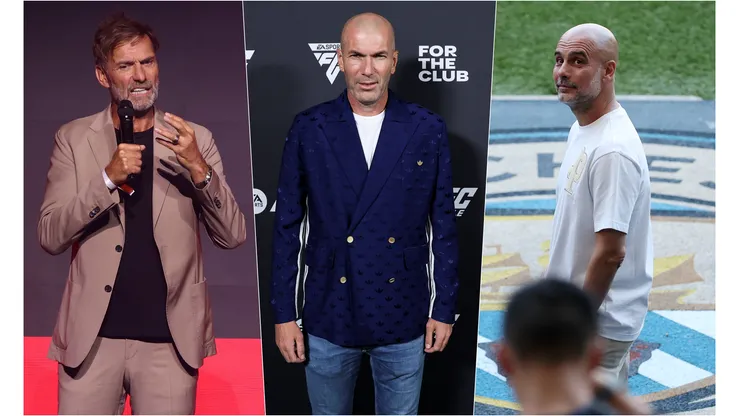 Klopp, Zidane y Guardiola: los técnicos que buscan revolucionar el fútbol de selecciones.