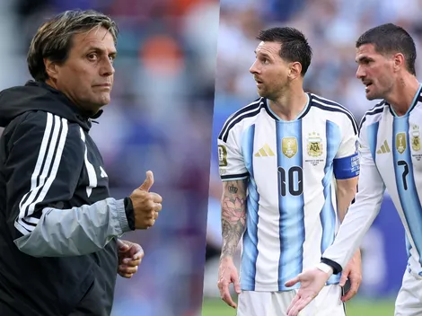 Hoyos le da un cariño especial a Messi y De Paul en Inter Miami