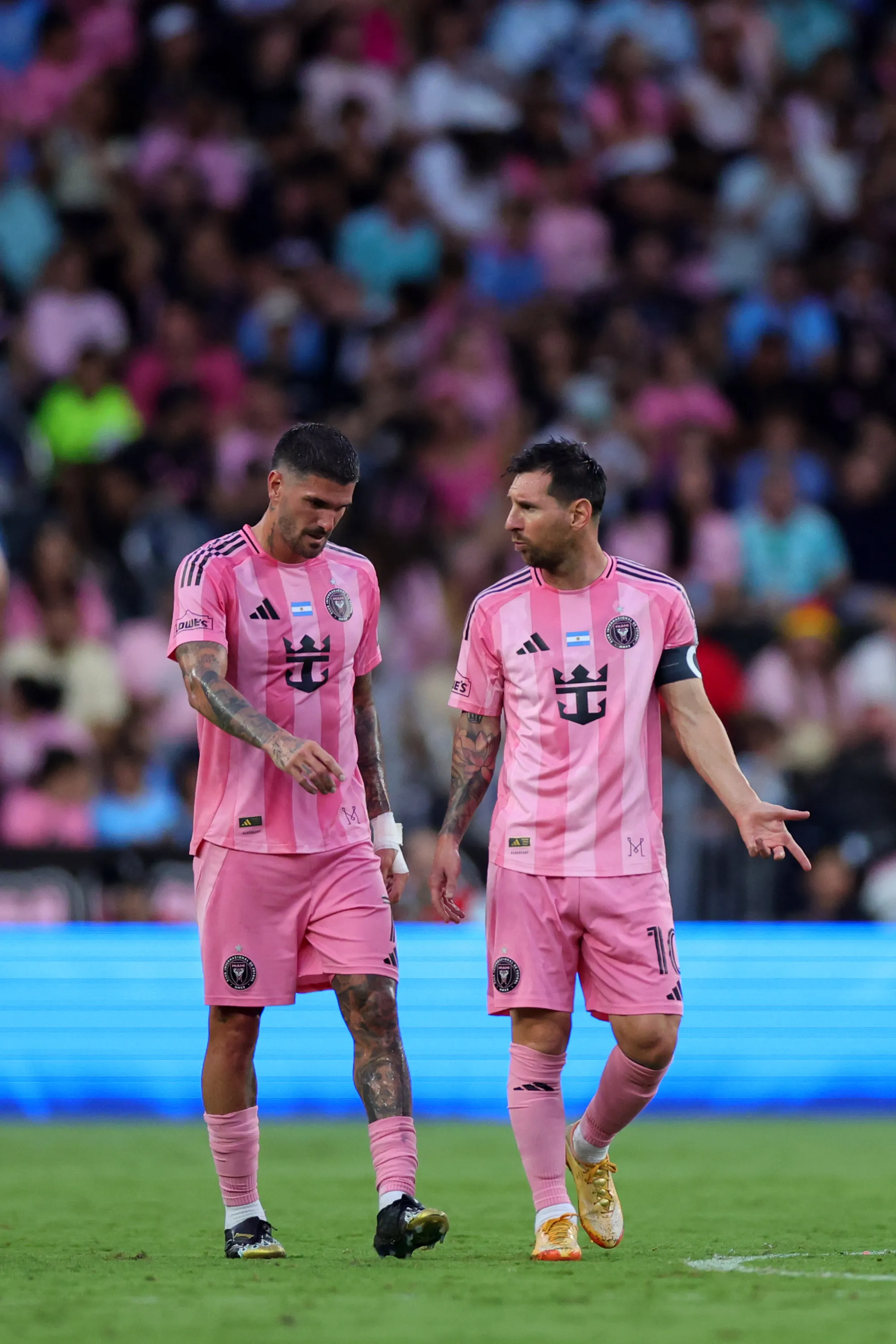 De Paul y Messi son las figuras de Inter Miami. Imagen: Getty