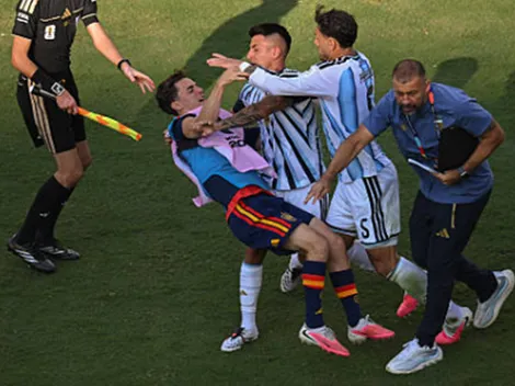 Peleó con Paredes y aborda la reacción de Argentina: "No creo que..."