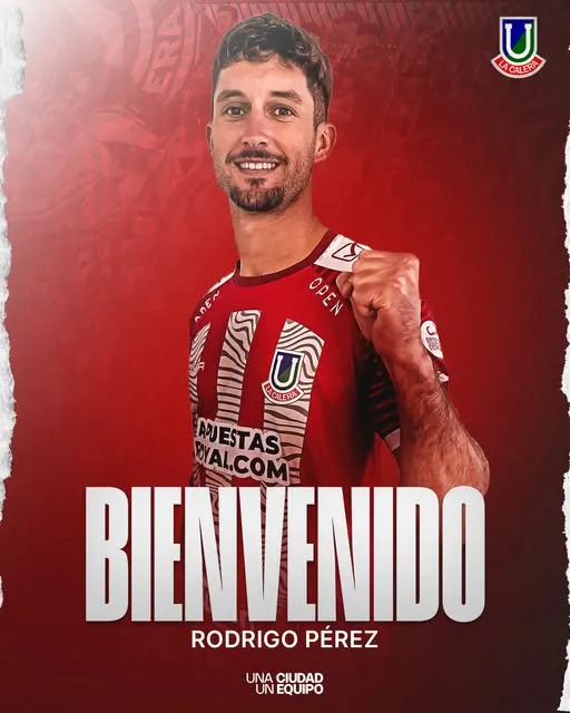 Rodrigo Pérez llega al fútbol chileno con los Cementeros. Foto: U. La Calera.