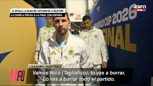 El video completo de la arenga de Messi despeja muchas dudas
