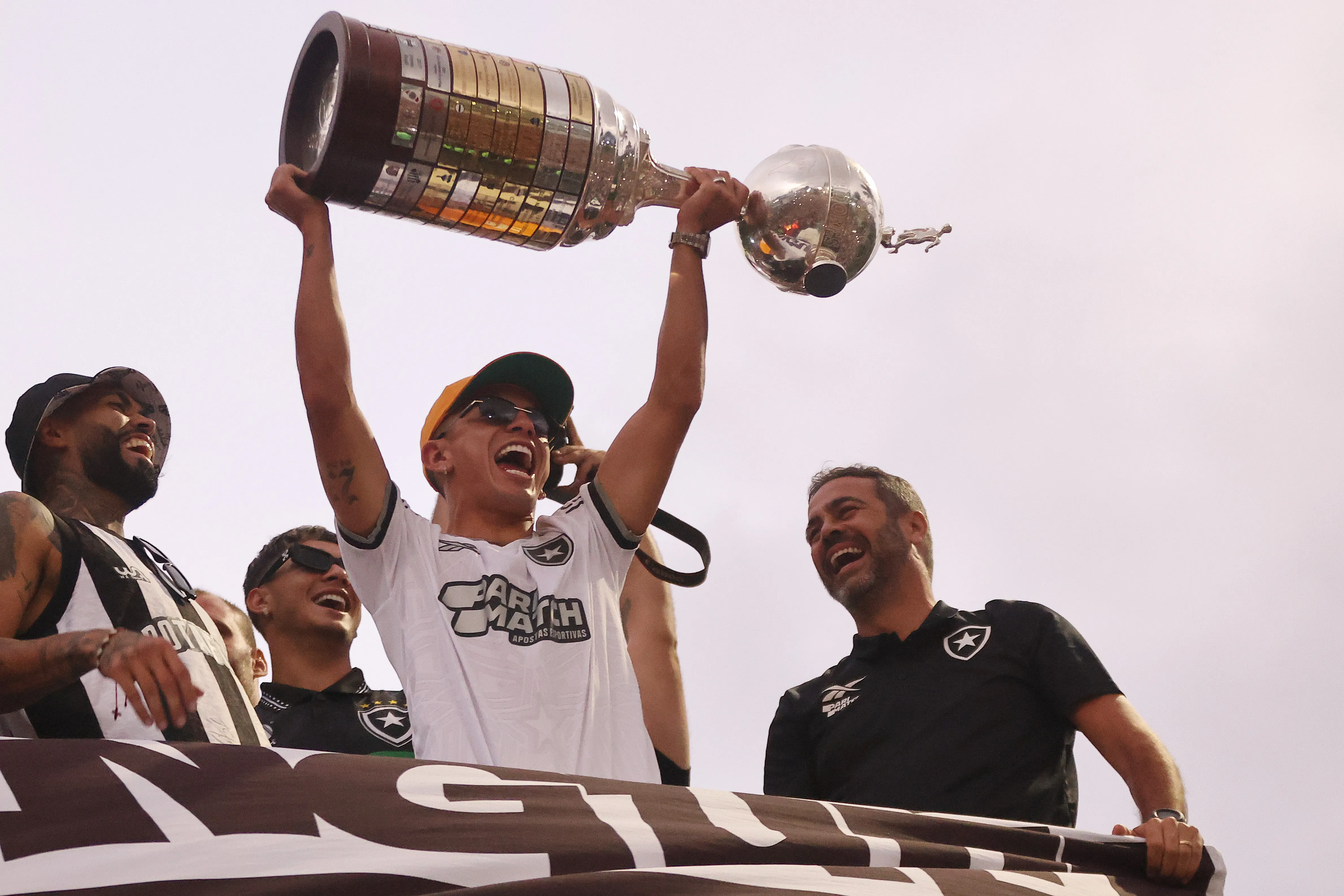 Thiago Almada fue parte del plantel de Botafogo que ganó la Copa Libertadores. (Wagner Meier/Getty Images).