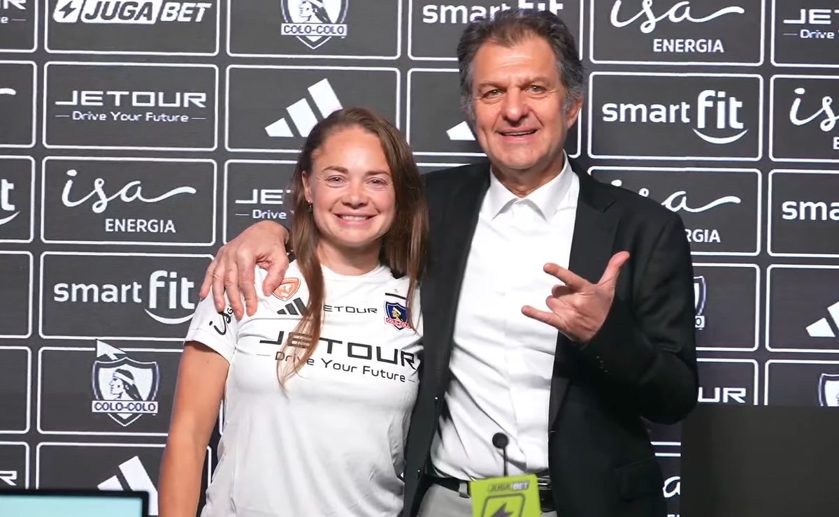 Estefanía Banini es presentada en Colo Colo: “Vamos por la segunda Copa Libertadores”