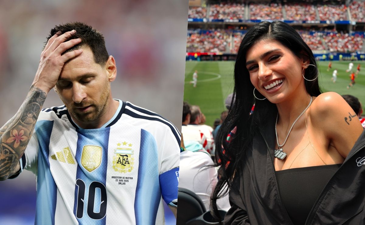 Odia a la Albiceleste: la nueva burla de Mia Khalifa contra Argentina por derrota en el Mundial