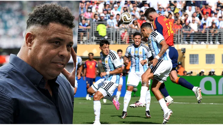 Ronaldo realizó un duro análisis de la final del Mundial 2026 entre España y Argentina.