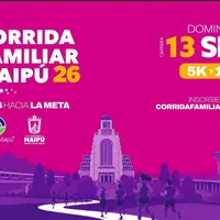 Abren nuevos cupos para corrida familiar de Maipú