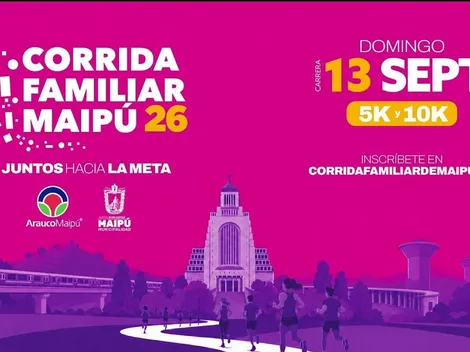 Abren nuevos cupos para corrida familiar de Maipú