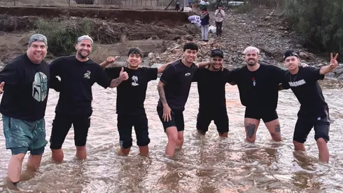 Diego Sánchez y el plantel de Coquimbo ayudan a damnificados