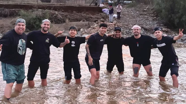 Diego Sánchez y el plantel de Coquimbo ayudan a damnificados