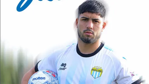 El delantero argentino fue presentado en Magallanes.