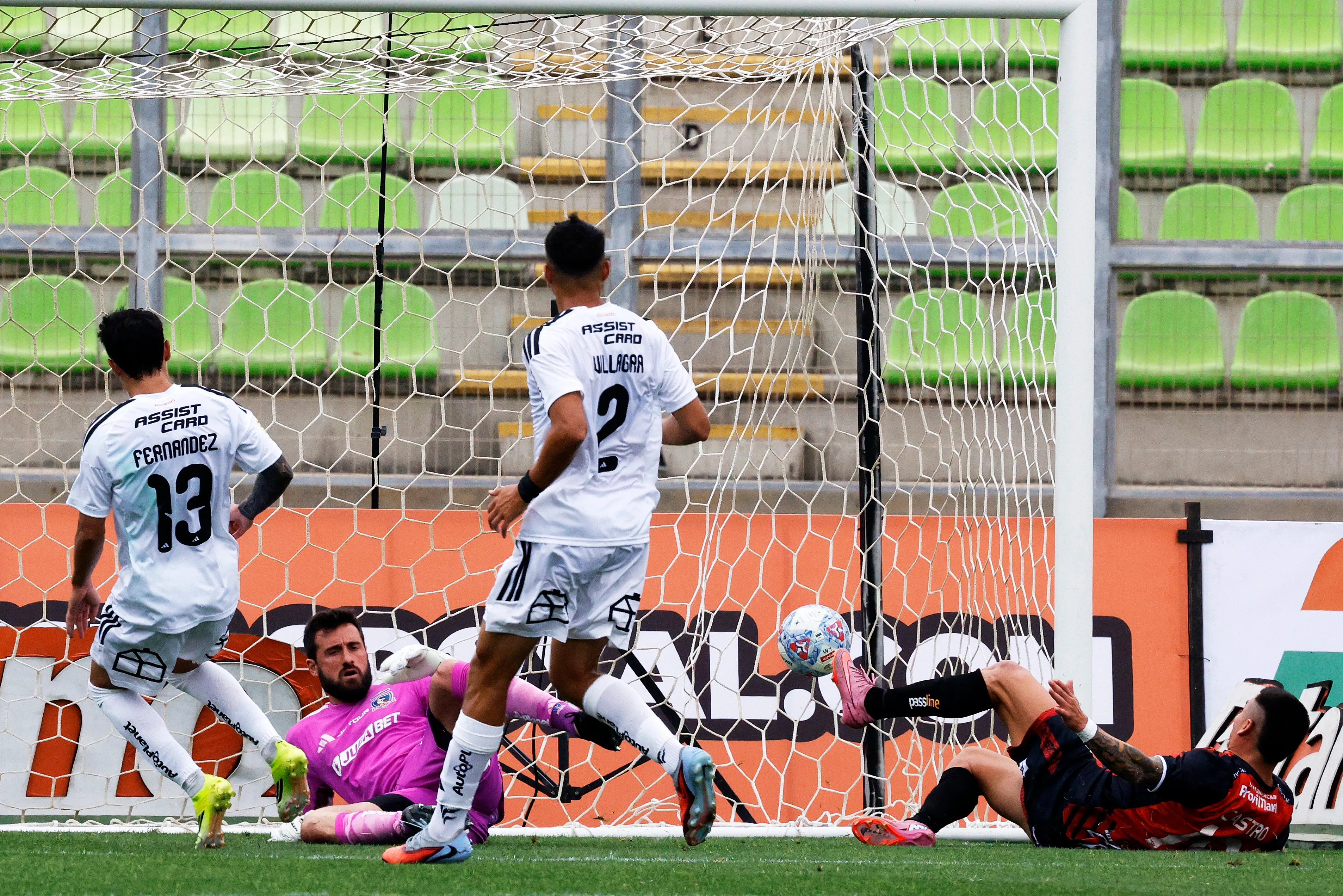 Limache le ganó a Colo Colo en la primera fecha de la Liga de Primera. Foto: Martin Thomas/Photosport