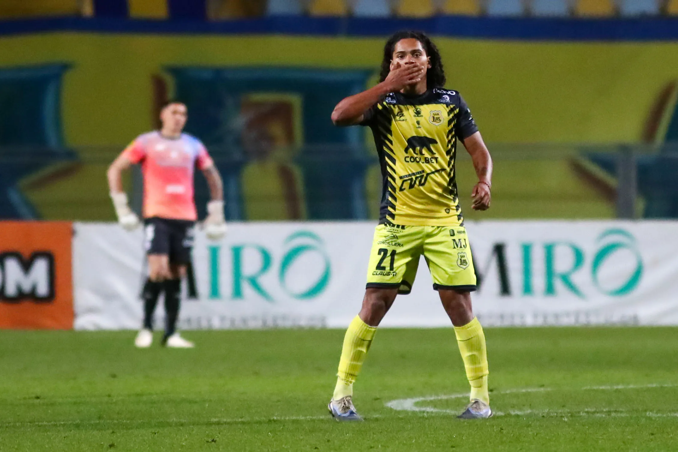 Fabián Pastenes en San Luis de Quillota. (Manuel Lema/Photosport).