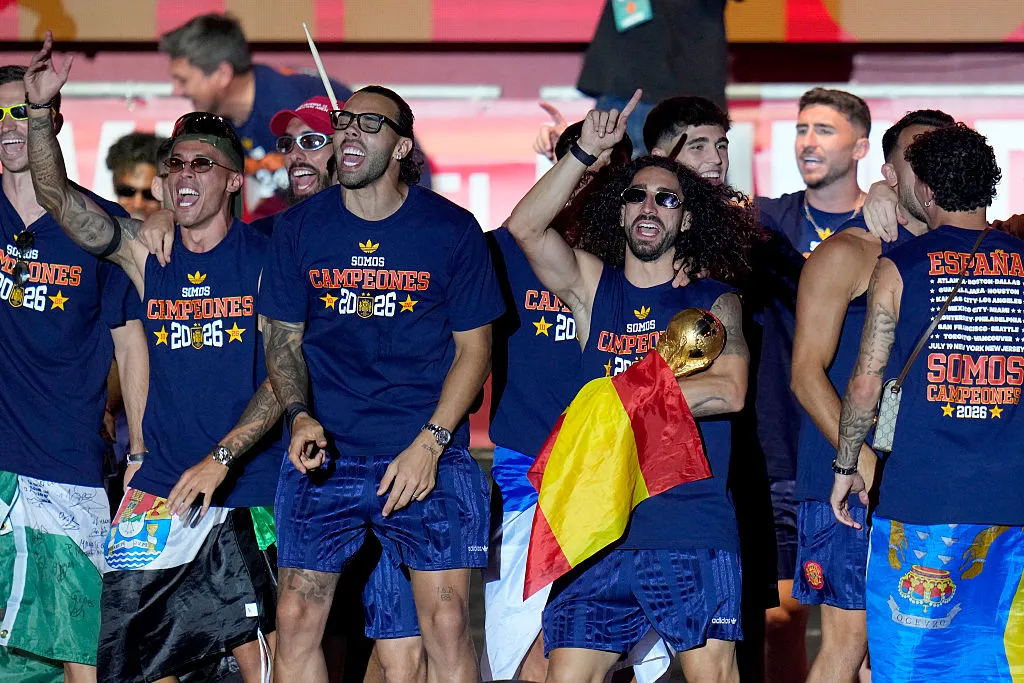Marc Cucurella es uno de los más queridos en la selección española. (Photo by Diego Souto/Getty Images)