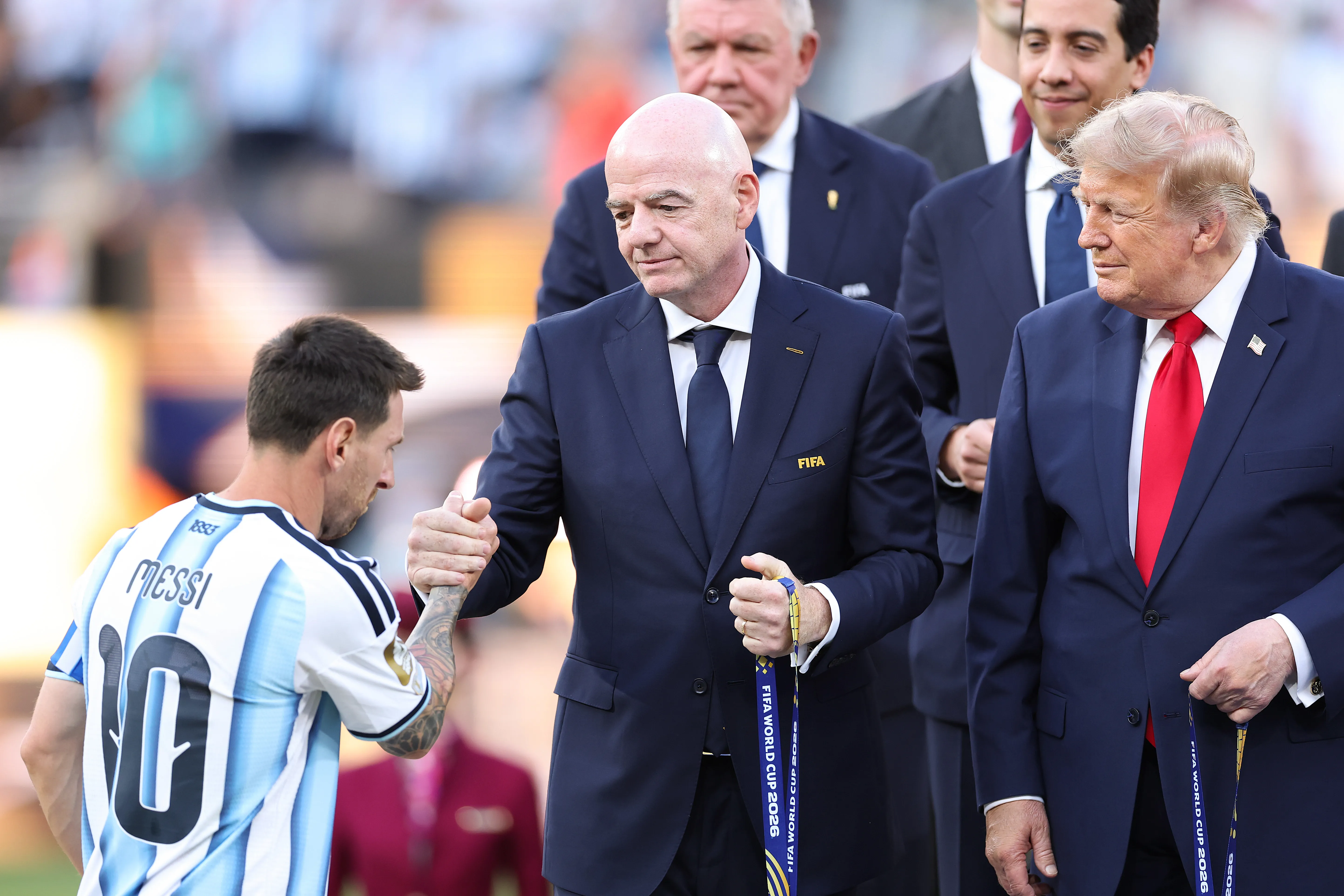 Gianni Infantino le escribió a Argentina luego de la derrota albiceleste en la final del Mundial 2026. | Foto: Getty Images.