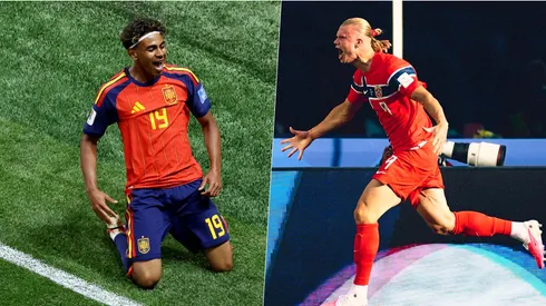 Lamine Yamal y Erling Haaland, figuras en el fútbol internacional