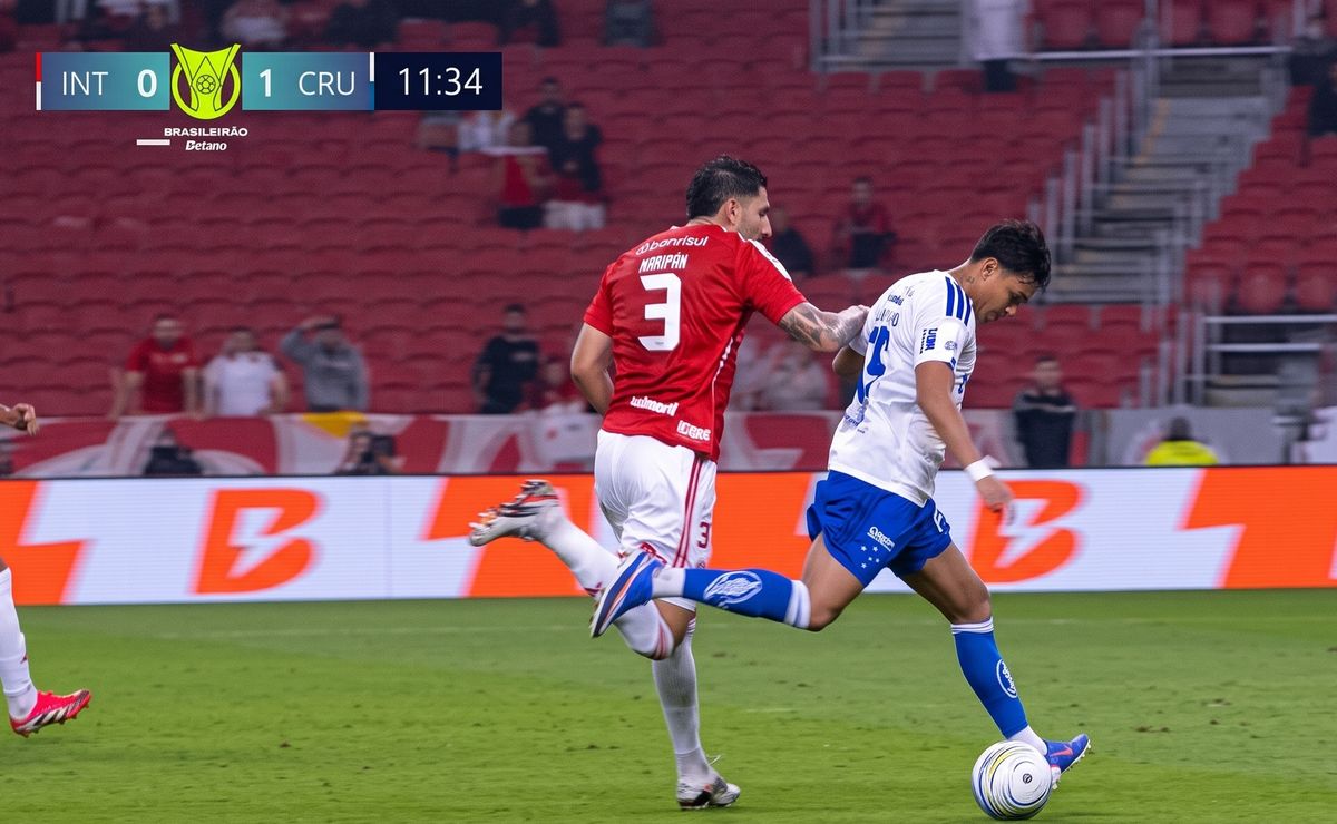 DT de Inter de Porto Alegre valora la zaga en el debut de Maripán, quien salió en la foto de los goles de Cruzeiro: “No sufrimos atrás”