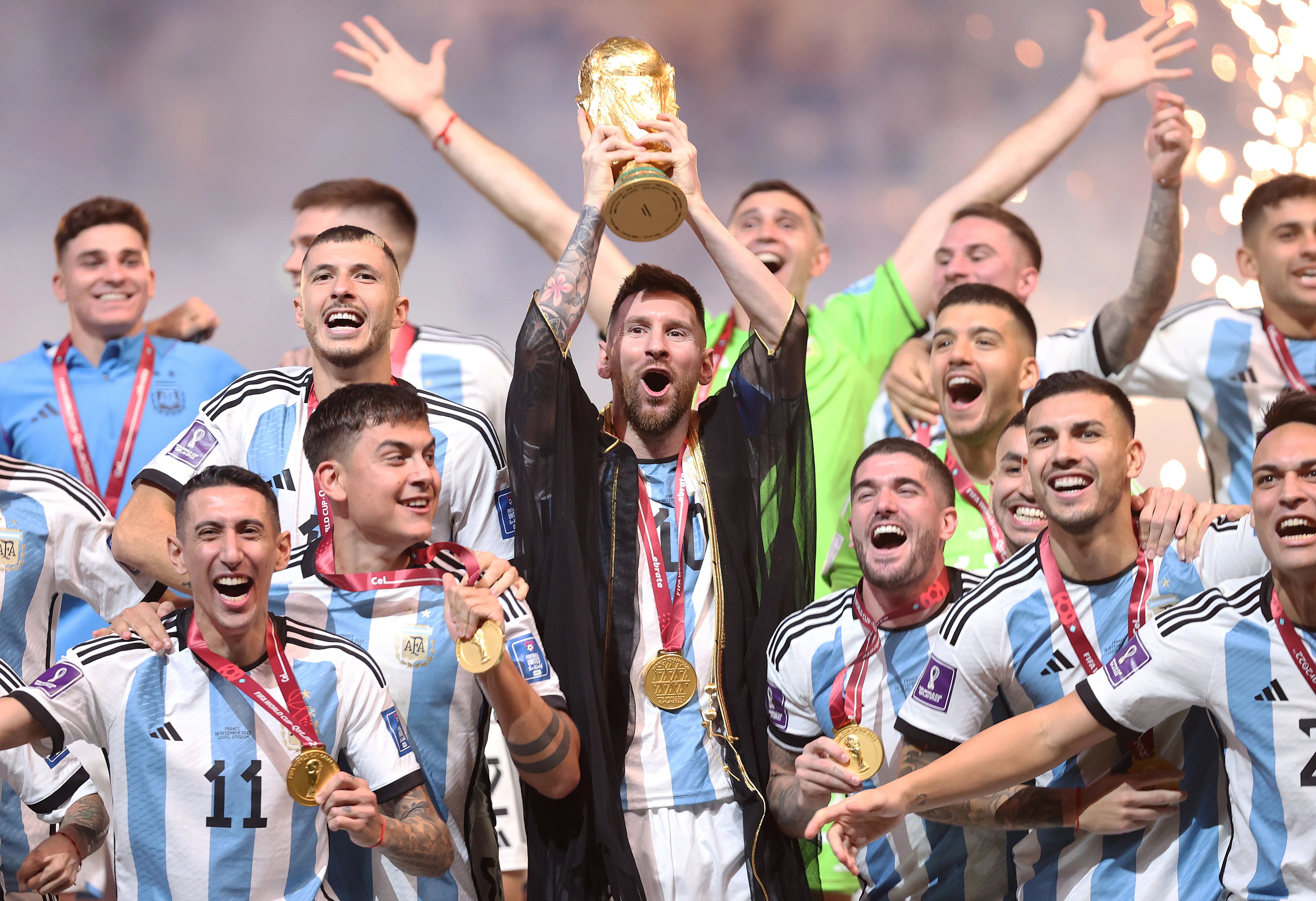 Messi recibió muchos elogios de Riquelme