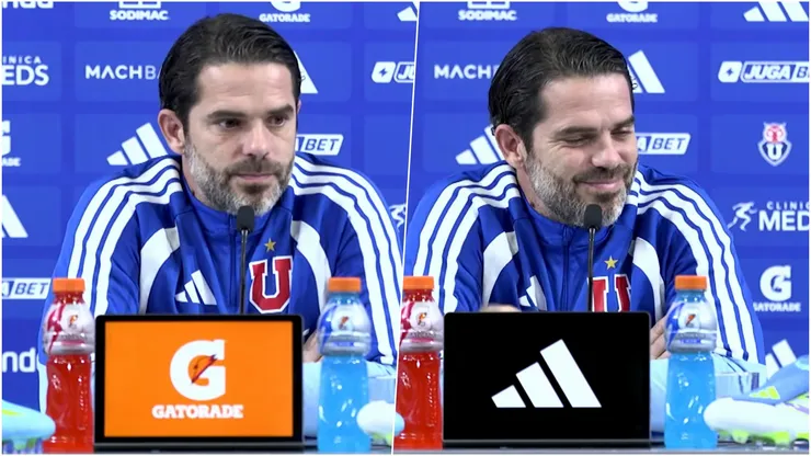 Gago pasó por una incomodidad en la rueda de prensa de la U.