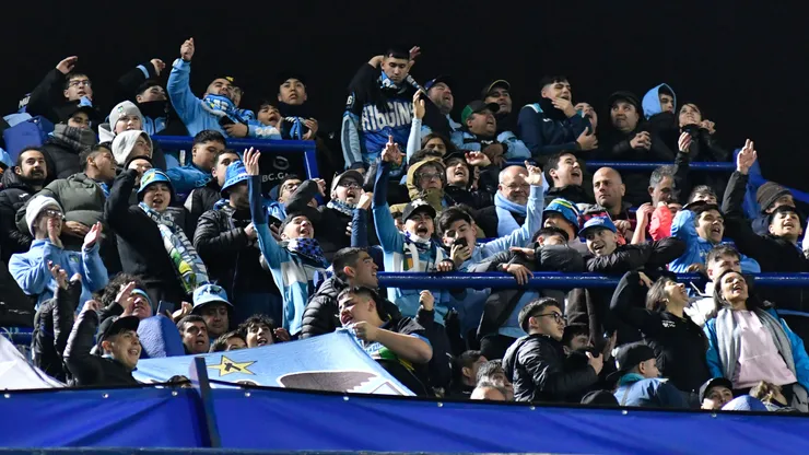Una gran cantidad de hinchas de O'Higgins llegaron a La Boca.