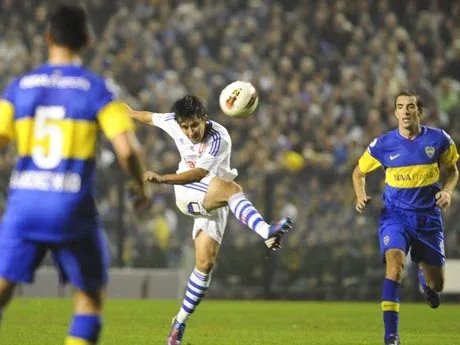 Acevedo con la U en La Bombonera en 2012. Imagen: Archivo
