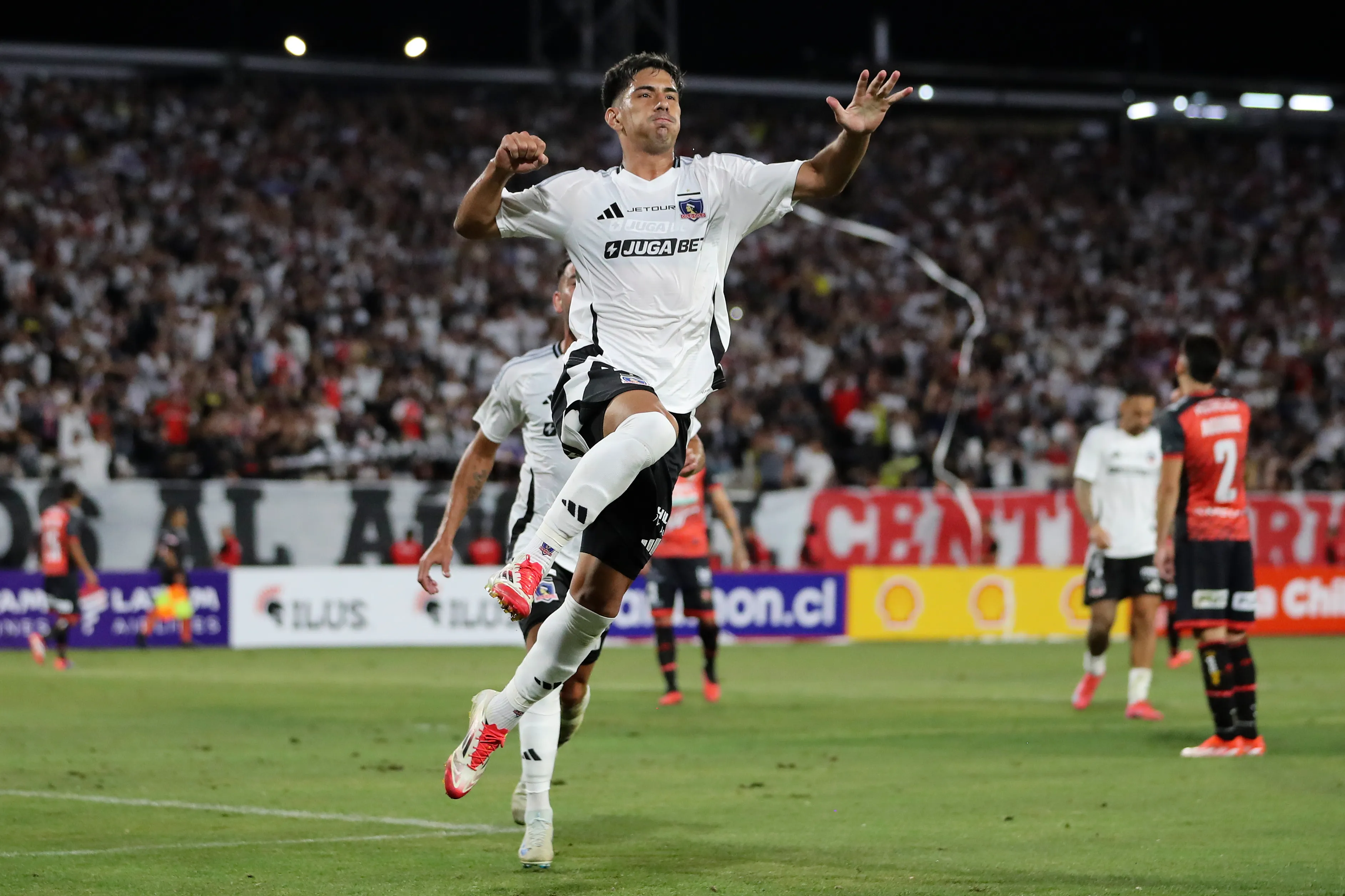 Salomón Rodríguez en Uruguay antes de volver a Colo Colo en 2027. Foto: Photosport.