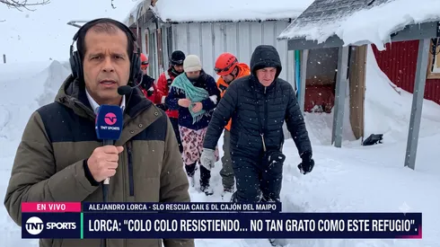 Alejandro Lorca mete relato sobre el Chino y las tías del jardín en partido de Colo Colo.
