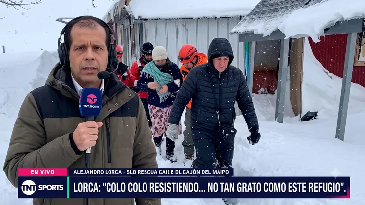 Alejandro Lorca mete relato sobre el Chino y las tías del jardín en partido de Colo Colo.