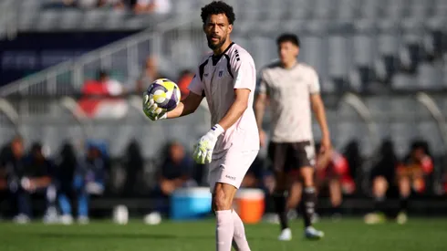 Vozinha jugando contra Chile, cuando aún no era popular.