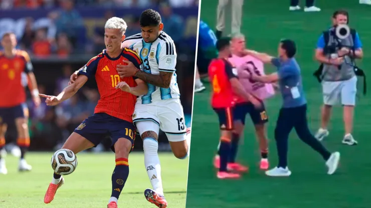 Dani Olmo no compró las "disculpas" del "Ratón" Ayala