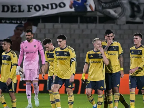 Destrozan a Boca antes de O'Higgins: a Alarcón le ponen un 1
