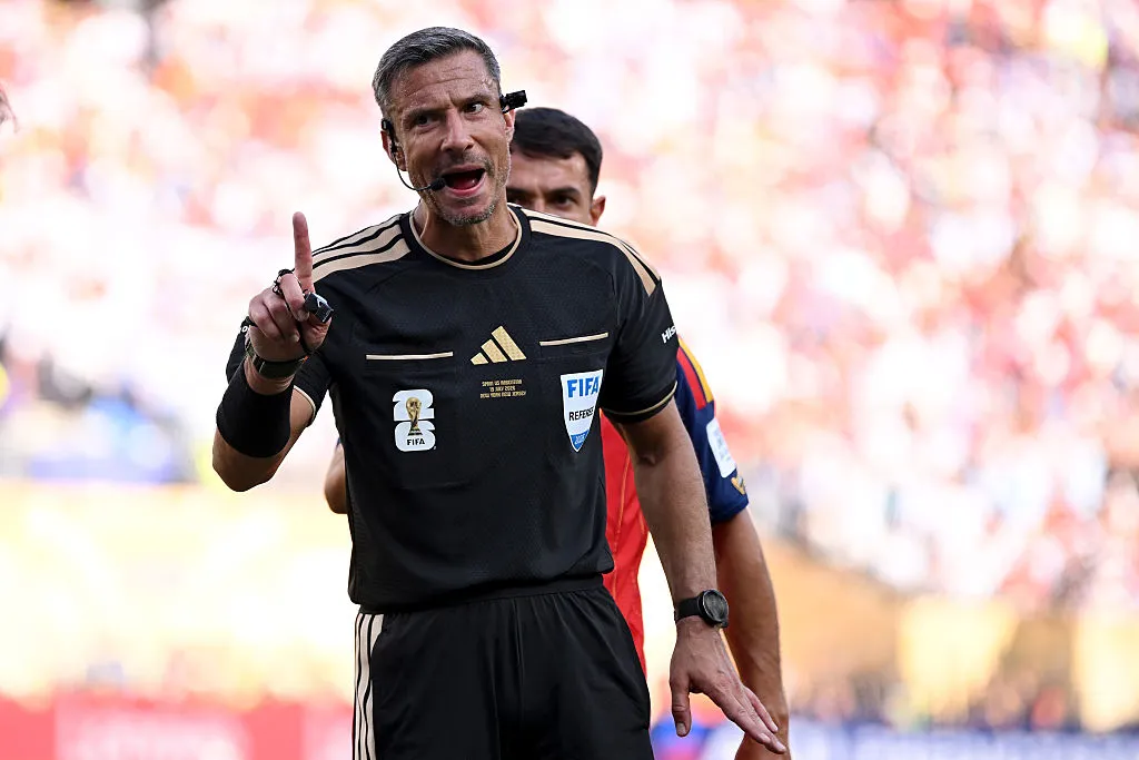 El juez Slavko Vincic fue uno de los mejores árbitros en el pasado Mundial 2026. | Foto: Getty Images.