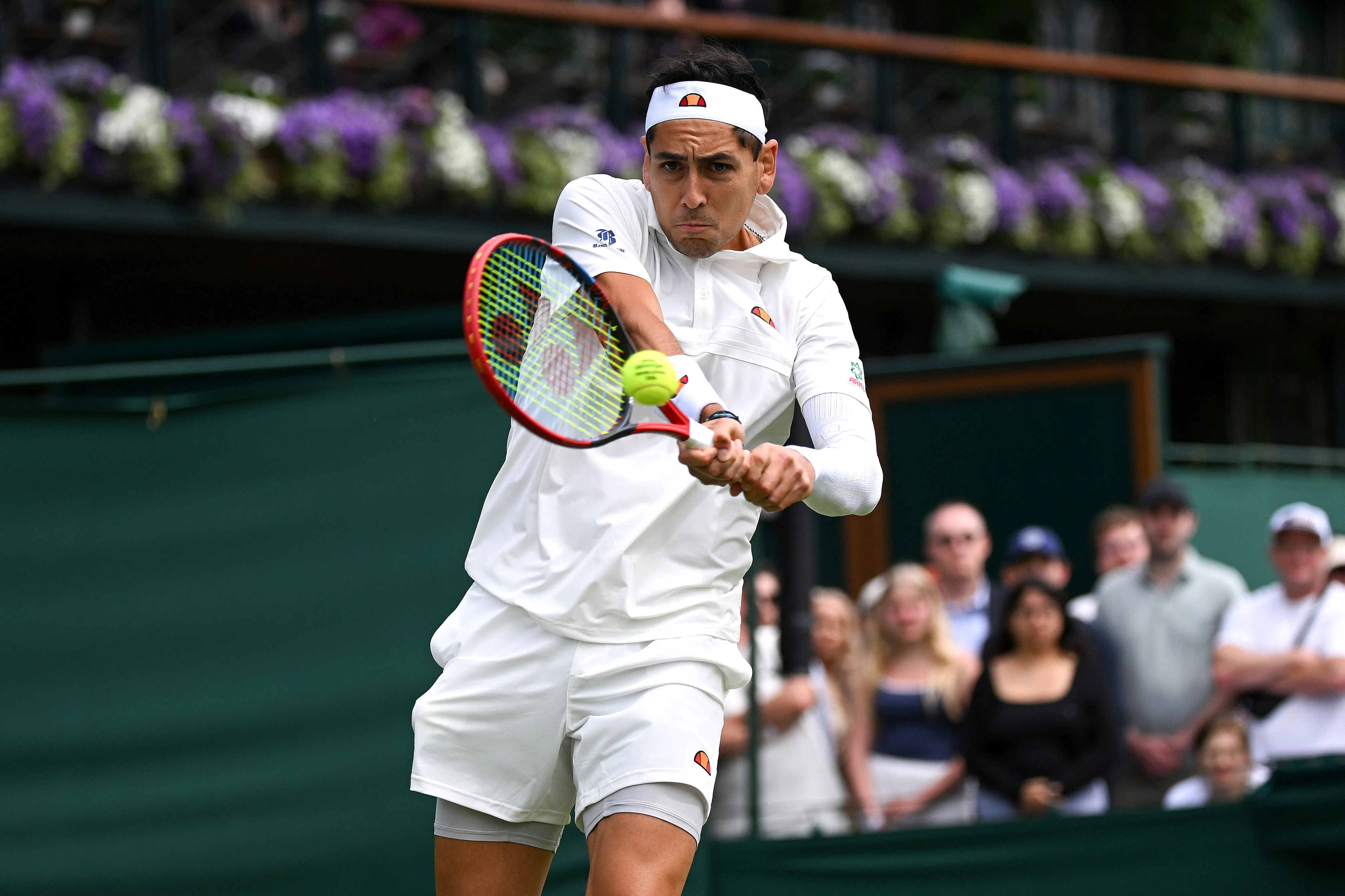 Alejandro Tabilo sumó una buena victoria para la confianza. (Photo by Matthias Hangst/Getty Images)