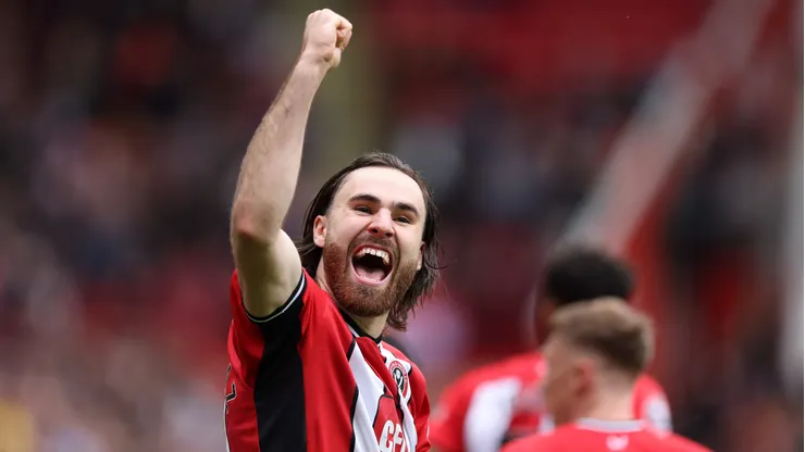 Ben Brereton jugó a préstamo en el Sheffield United durante las temporadas 2023/24 y 2024/25.