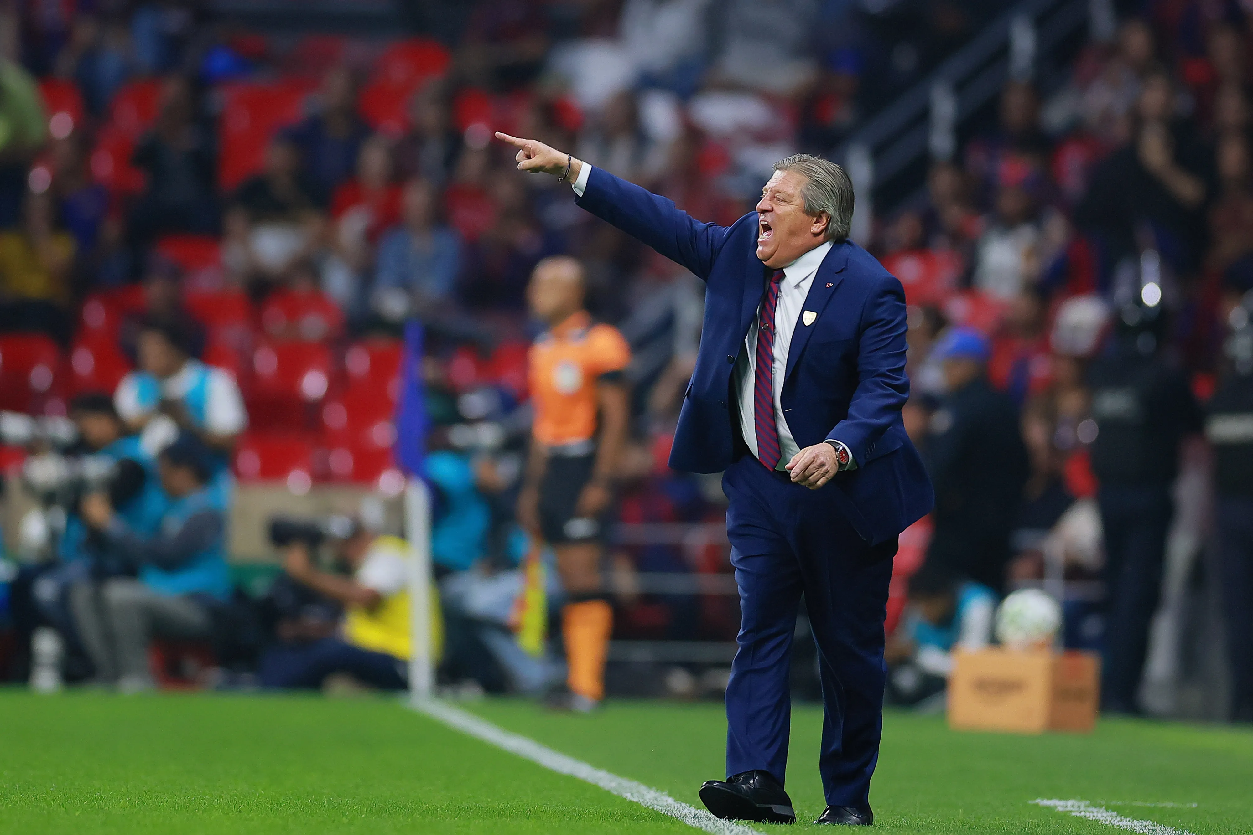 Miguel Herrera es el DT del Atlante desde Manuel Velasquez/Getty Images)