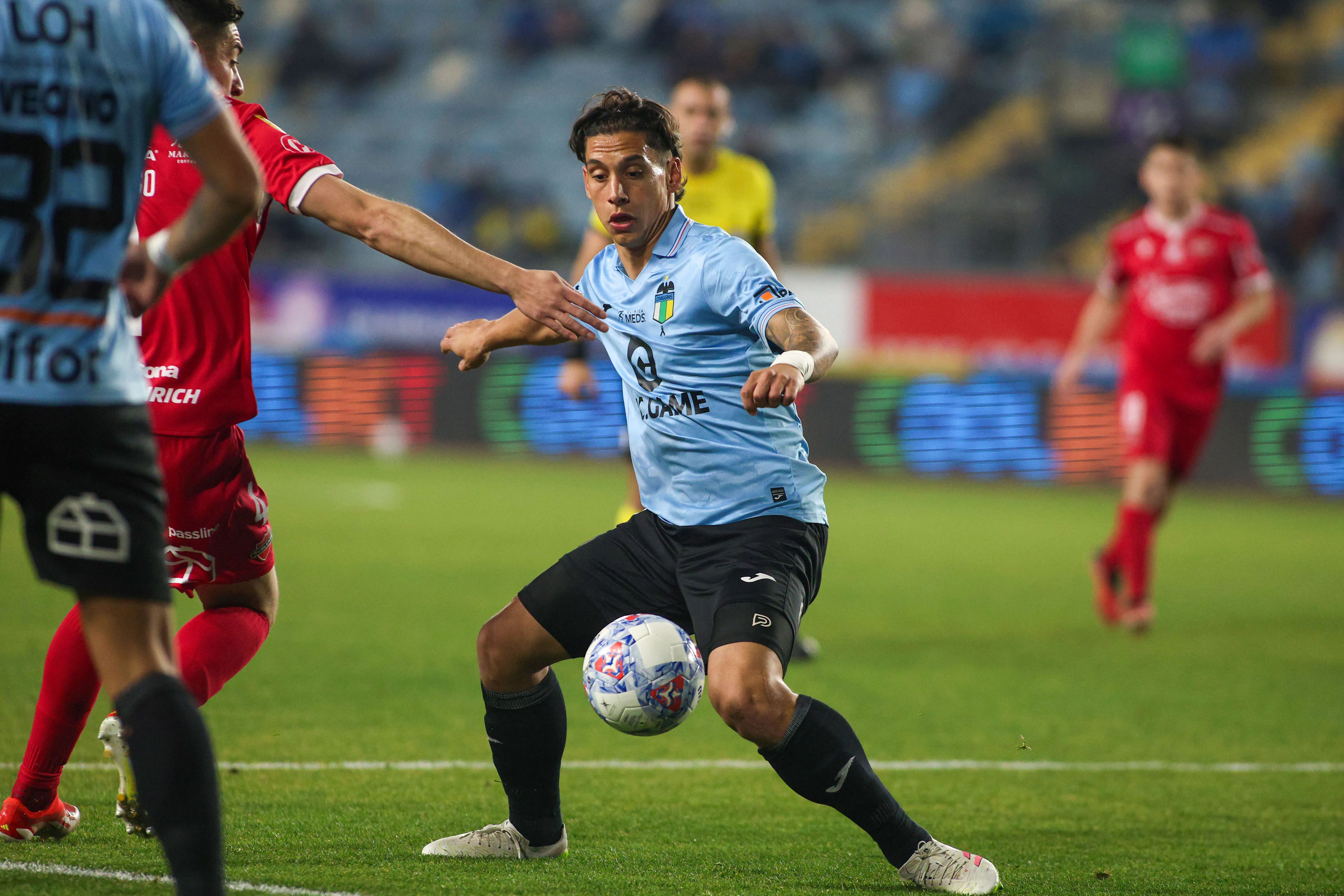 Martín Sarrafiore parece tener los días contados en O’Higgins. (Jorge Loyola/Photosport).